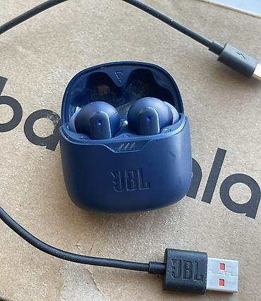 jbl 510: JBL Bluetooth qulaqcıqları – mavi rəngdə, USB‑A → USB‑C şarj kabeli — 1
