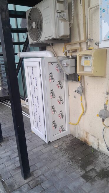 Plastik qapılar: Plastik. Alüminium. Şüşə. yana siyirməli Qapı ve Pəncərələr — 20