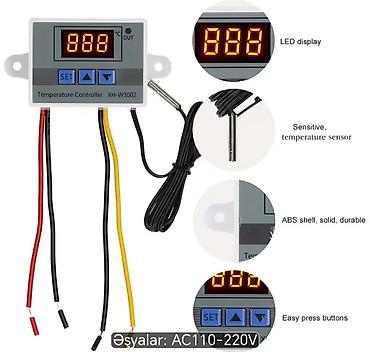 Ehtiyat hissələri: W3001-13m W3002-15m Stc-1000-23m Stc-3008-30m ✅ Termostatlar — 2