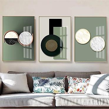 Картины: Картины в рамках/ассортимент: композиции из 2х/3х/4х, а также — 21