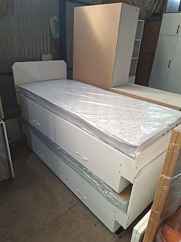 bunk bed: Односпальная кровать, Новый, С матрасом, длина - 190 см — 6