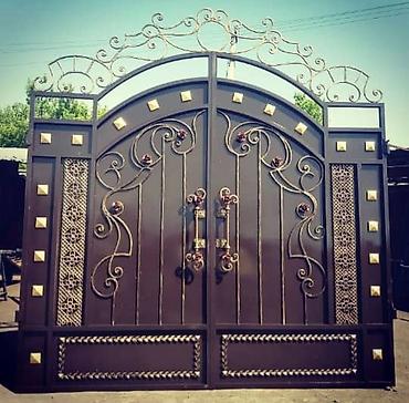 Откатные ворота: Ворота на заказ, Ворота в Бишкеке — 9