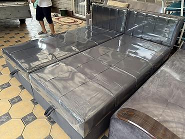 Односпальные кровати: Односпальная тахта с подъёмным коробом - Компактная тахта с вшитым — 39