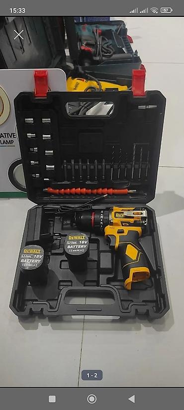 dewalt drel: Akkumulyatorlu matkap/şurupburma dəsti Məhsulun təsviri: - Kompakt və — 1