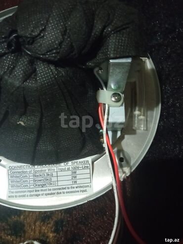 Dinamiklər və kolonkalar: Yeni Panasonic Kolonka, Növ - Akustik, rəng - Ağ — 4