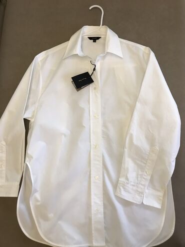 Блузки: Блузка, Однотонный, Удлиненная модель