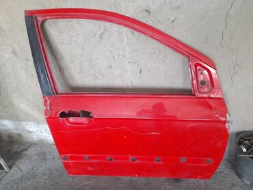 Двери: Передняя правая дверь Hyundai 2004 г., Б/у, цвет - Красный