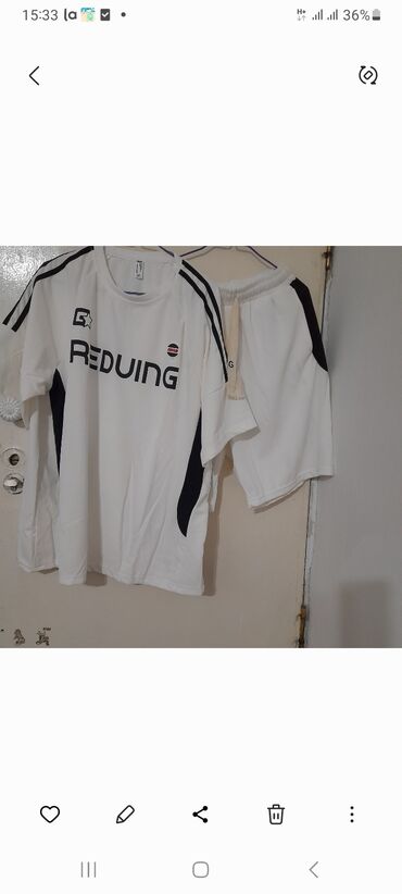 шорты для футбола: Футболка 6XL (EU 52), цвет - Белый
