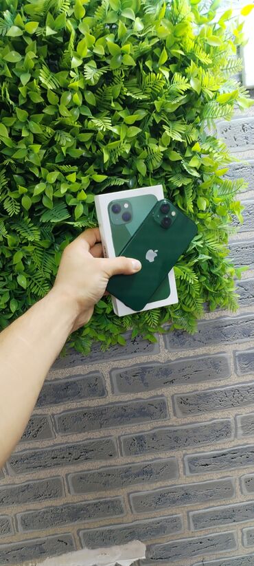 İnformatika: IPhone 13, 128 GB, Alpine Green, Kredit, Simsiz şarj, Face ID