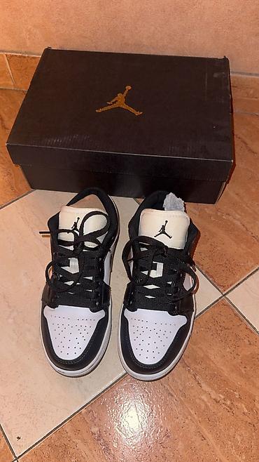 Кроссовки и спортивная обувь: Məhsul: Nike Air Jordan Low (qara–ağ) - Model: Air Jordan 1 Low - — 3