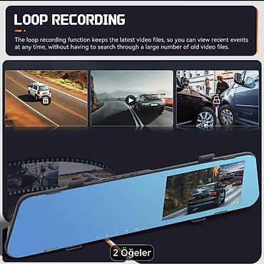multistar dvr: Avtomobil arxa güzgüsünə quraşdırılan 1080P DVR kamera sistemi - 4.5 — 4