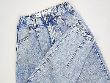 jeans pull and bear: Bershka, Jeansy damskie, rozmiar 2XS — 1