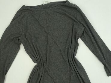 szara bluzka z długim rękawem h m: H&M, Women`s dress, XL (EU 42)