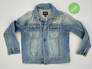 bluza next: Dziecięca kurtka jeansowa, 8 lat, 122-128 cm, Next, stan - Idealny — 2