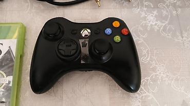 x box 360: Xbox 360 (Slim) oyun konsolu paketi Komplekt: - Xbox 360 Slim konsolu — 8