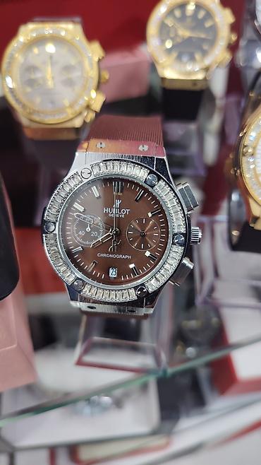 Aksesuarlar: Hublot Geneve Chronograph kişi qol saatı - Korpus: paslanmayan polad — 1