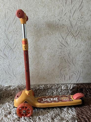 scoot: Детский трёхколёсный самокат «DEER» - Для малышей: устойчивая — 3