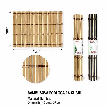 KMT Podmetač od bambusa 2407148 Bambusov podmetač za sto idealan za