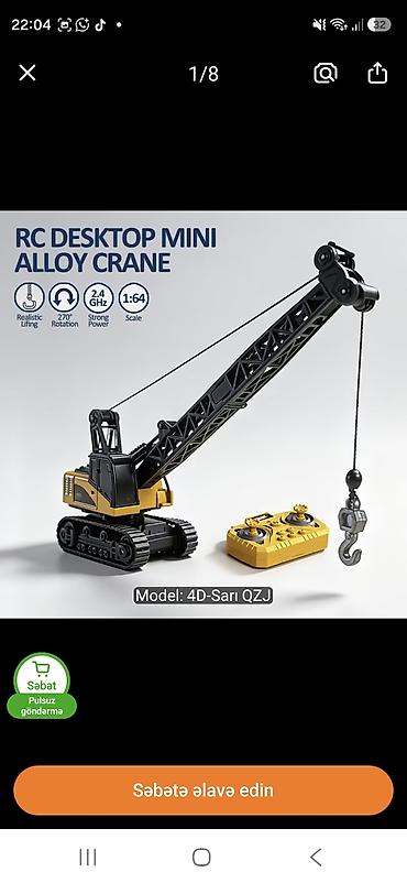 pultlu masin 07: RC Robot İt – D5 model - Göstərilən dəstdə futuristik dizaynlı — 6