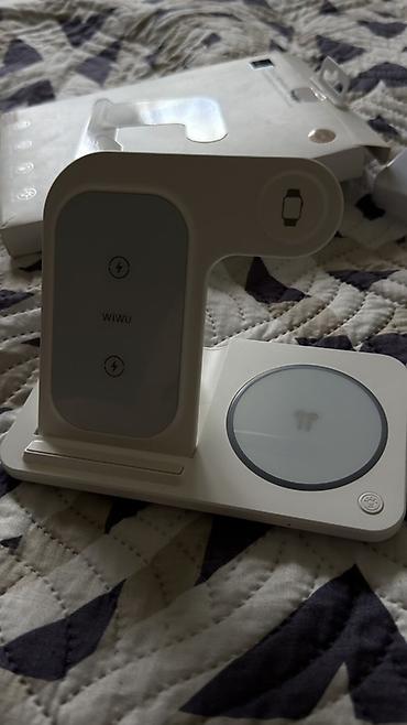 device: WIWU 3-in-1 Wireless Charger — складная магнитная беспроводная — 3