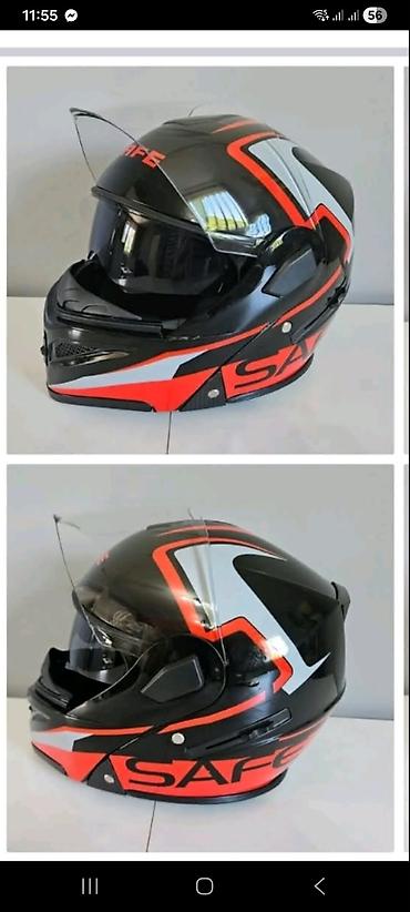 Delovi za motocikle: Modularna moto kaciga sa podiznom bradom i duplim vizirom - Tip — 5