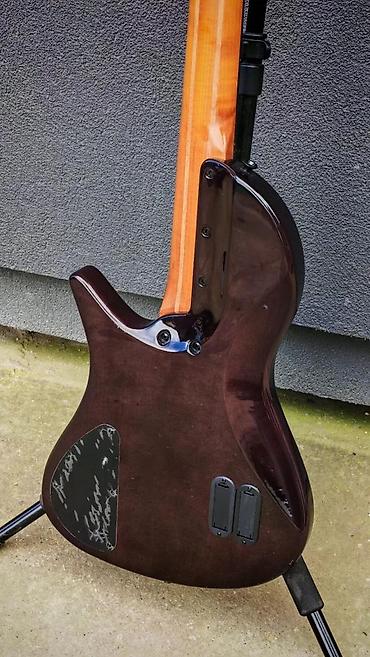 Gitare: HARLEY BENTON MSB-5 BLACK FLAME BURL | . Slanje po — 7