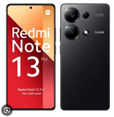 redmi 12 телефон: Xiaomi, Redmi Note 13 Pro, Б/у, 128 ГБ, цвет - Черный, 2 SIM