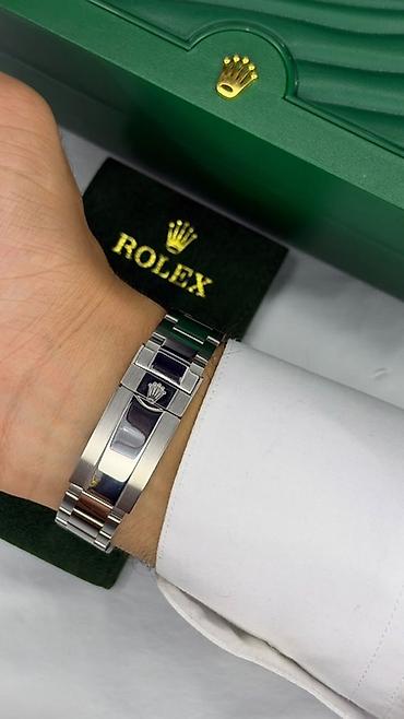 idman saati: Yeni, Qol saatı, Rolex, rəng - Gümüşü — 6
