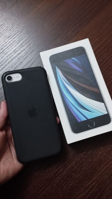 5 se айфон: IPhone SE 2020, Б/у, 64 ГБ, Черный, Коробка, 96 %