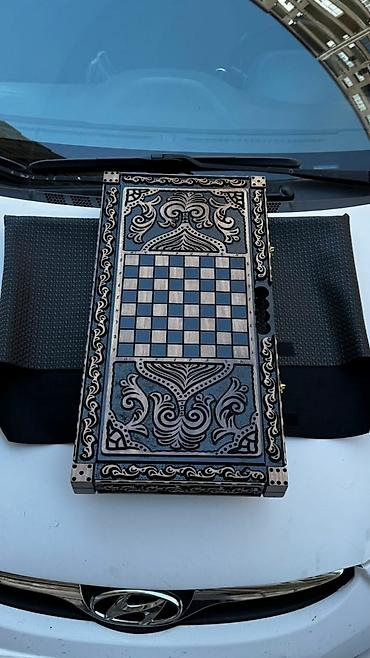 Nərdlər: Taxta nərd dəstləri - Material: keyfiyyətli ağacdan hazırlanmış — 5