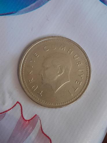 velosipedlər 28: Türkiyə lirəsi xatirə sikkələri dəsti - 5.000 Lira sikkəsi (1994): Ön — 4