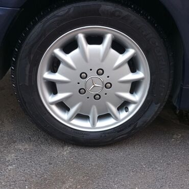 yeni teker kreditle: Yeni Disk təkər Mercedes-Benz 215 / 60 / R 16, 5 Boltlu