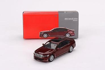 pull and bear kragujevac: 🚘 BMW Alpina B7 xDrive – Aventurin Red – MiniGT 1:64 MiniGT BMW — 1