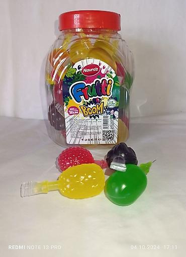 Кондитерские изделия, сладости: Оптом 1) Макарон-леденцы на палочке, Navroz. - Формат: разноцветные — 7