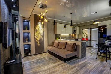 Посуточная аренда квартир: 2 комнаты, Душевая кабина, Постельное белье, Кондиционер — 2