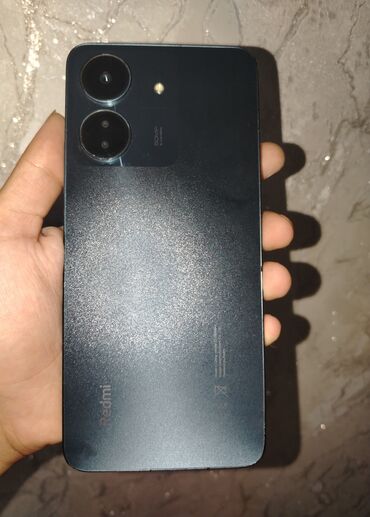 limitsiz nomreler: Redmi 13C, 256 GB, rəng - Qara, Zəmanət, Sensor, Barmaq izi