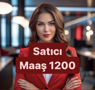 marketde satici: Satış üzrə menecerlər. Təcrübəsiz. Dəyişən qrafik. Yasamal r. r-nu