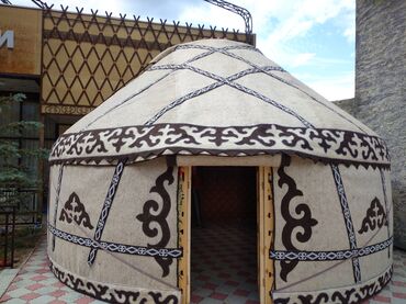 зимняя палатка бишкек: Продается кыргызская натуральная юрта. Из прочного дерево. Полностью