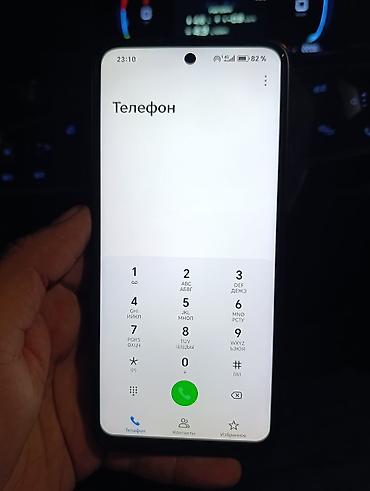 telefon akse: Honor X7b, 128 GB, rəng - Mavi, Barmaq izi — 1