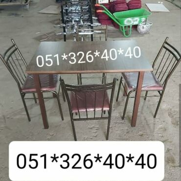 Masa və oturacaq dəstləri: Mətbəx üçün, Yeni, Açılan, Dördbucaq masa, 2 stul -da lalafo.az — 11 Masa və oturacaq dəstləri: Mətbəx üçün, Yeni, Açılan, Dördbucaq masa, 2 stul — 11