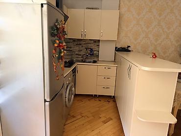 Mətbəx mebeli dəsti - Rəng: krem - Material: laminat/MDFlam fasadlar