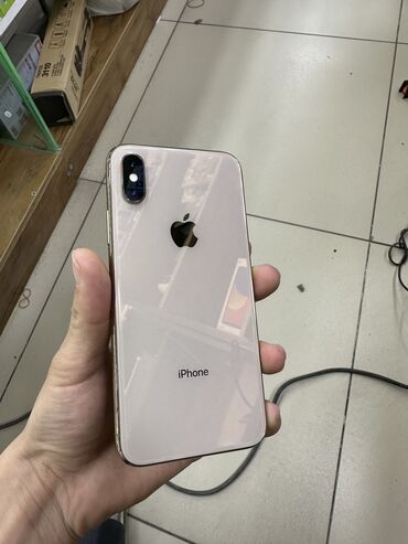 Apple iPhone: IPhone Xs, Б/у, 256 ГБ, Защитное стекло, Чехол, Кабель, 90 %