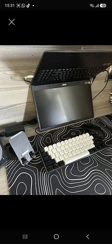 gaming notbook: Stoldaki hersey satilir mouse mousepad klavyatura notbook real — 1