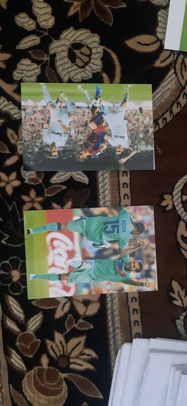 Digər kitablar və jurnallar: Barselona futbol şəkilləri.405 ədəddir — 26