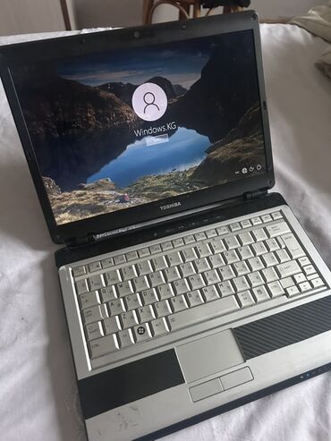 экран для нетбука: Ноутбук, Toshiba, 15 ", Для несложных задач