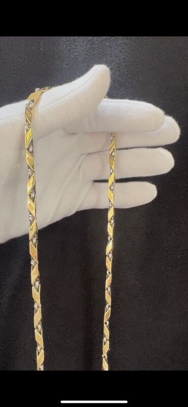 1 qram gümüşün qiyməti 2023: Boyunbağı, Versace, Sarı qızıl, 750 Əyar, 73 g, Pulsuz çatdırılma