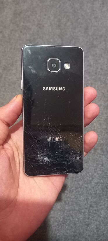 Samsung: Samsung Galaxy A3 2016, rəng - Qara, Qırıq — 11