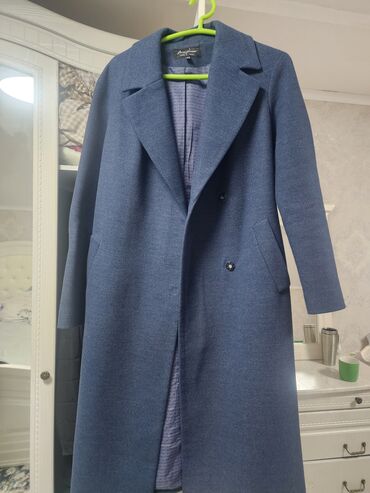 спортивное оборудование: Женское пальто Boney James - Цвет: серо-синий (денимовый). - Крой