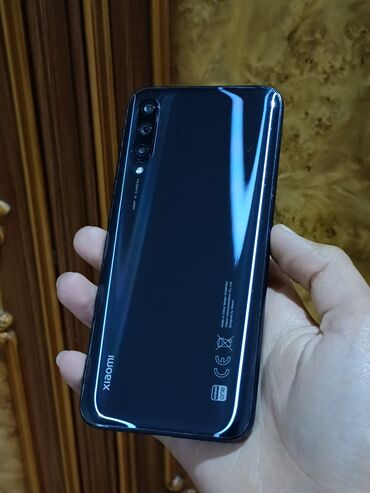 xiaomi mi a3 kontakt home: Xiaomi Mi A3, 64 GB, rəng - Qara, 
 Sensor, Barmaq izi, İki sim kartlı