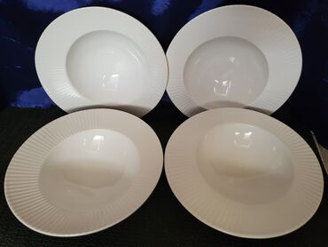 Kuhinjski setovi: Cinije porcelanske,vintaz za supe,corbe. Cinije neobocnog oblika za — 3